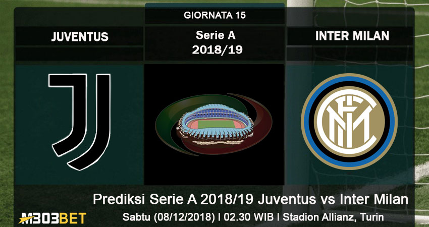 Juventus vs Inter Milan 8 Desember 2018