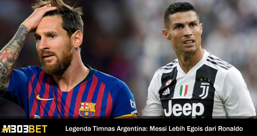 Messi Sekarang Lebih Egois Ketimbang Ronaldo