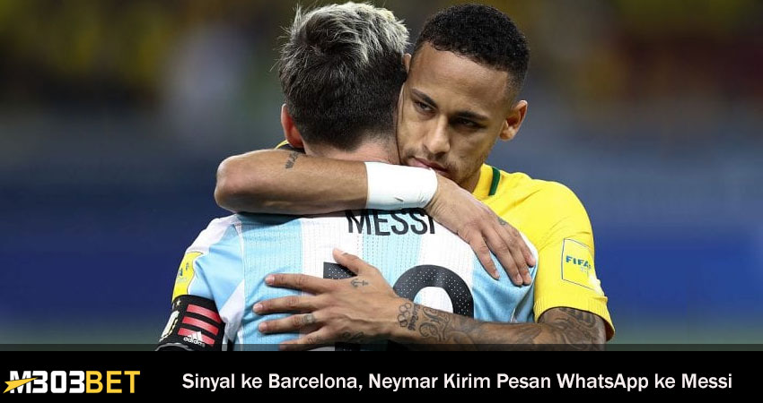 Sinyal Neymar Gabung Barcelona