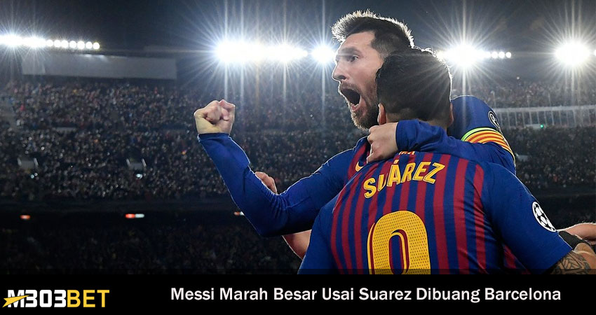 Messi Serang Barcelona Usai Depak Suarez