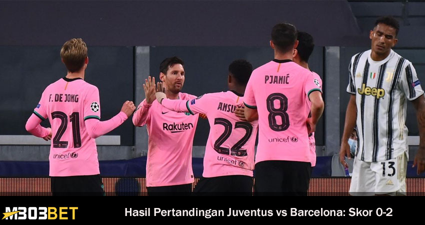 Messi Akhirnya Cetak Gol, Barcelona Sukses Kalahkan Juventus